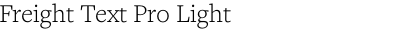 Freight Text Pro Light